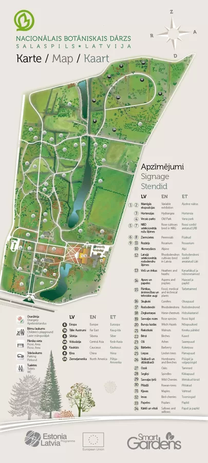 Projekts "Smart Garden" un Latvijas Nacionālais botāniskais dārzs
