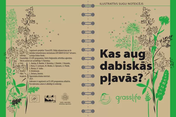 Latvijas dabas fonds / sugu noteicēja vāki