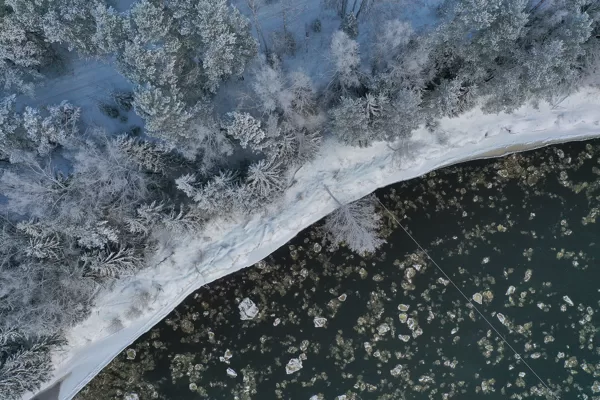 Gauja pie Līgatnes / Cēsu novads