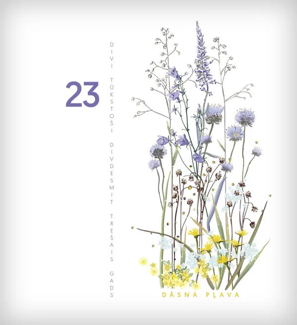 Latvijas Dabas fonds / kalendārs 2023
